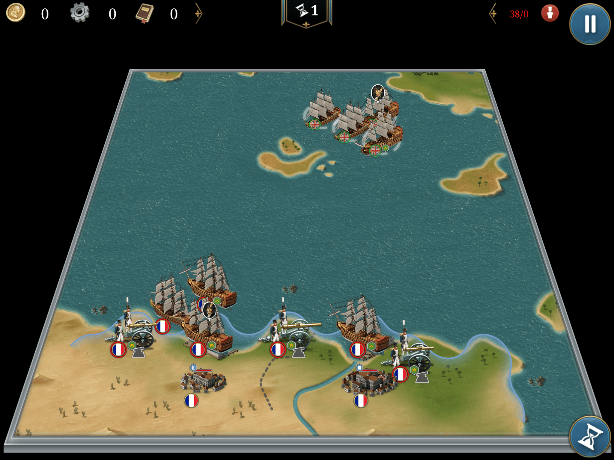 戦役/太陽の沈まない国/アビエル海戦 欧陸戦争6 攻略wiki